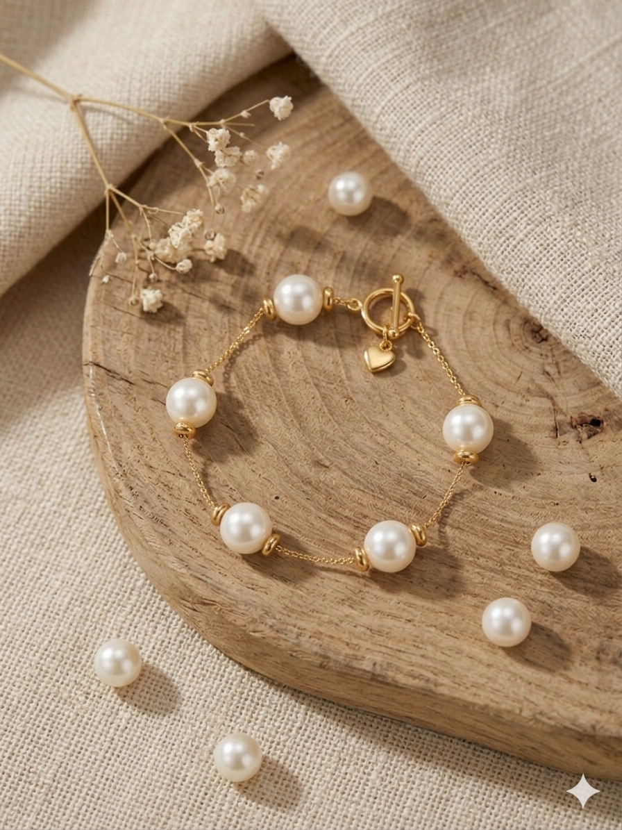 Beautiful pearl bracelet