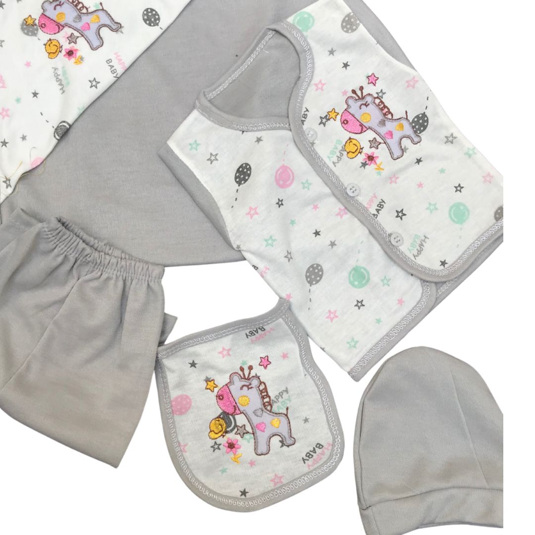 5pcs starter set for new Borns (available in 3 color)