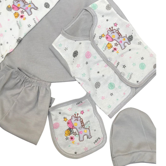 5pcs starter set for new Borns (available in 3 color)