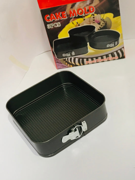 Baking pans | Cake Pans set of three (3) pans | Three shapes of pans