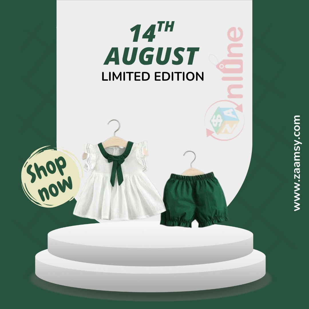2pcs baby girl frock