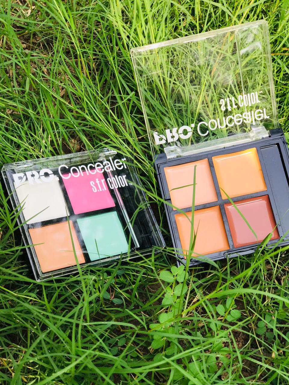 Str pro concealer , contour and corrector palette