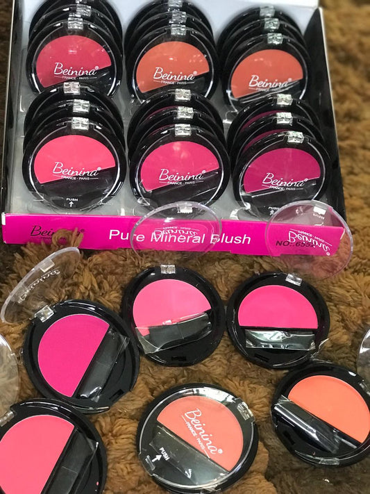 Pure mineral matte blush (pack of 6)