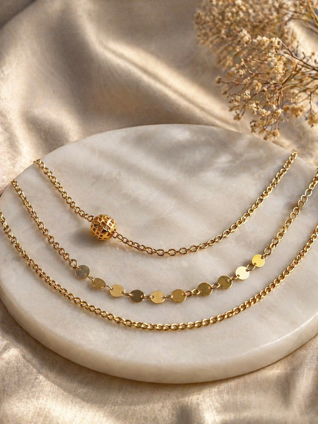 3pcs chain set premium quality